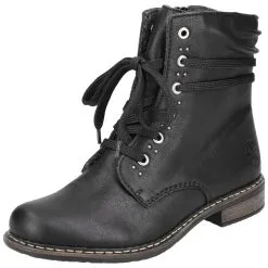 Rieker Schnürboots 71218 In Schwarz 10 Rieker Schnürboots 71218 In Schwarz -Rieker rieker schnurboots 71218 in schwarz 3