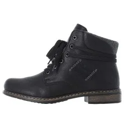 Rieker Schnürboots 71222 In Schwarz