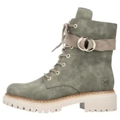 Rieker Schnürboots 72610 In Gruen