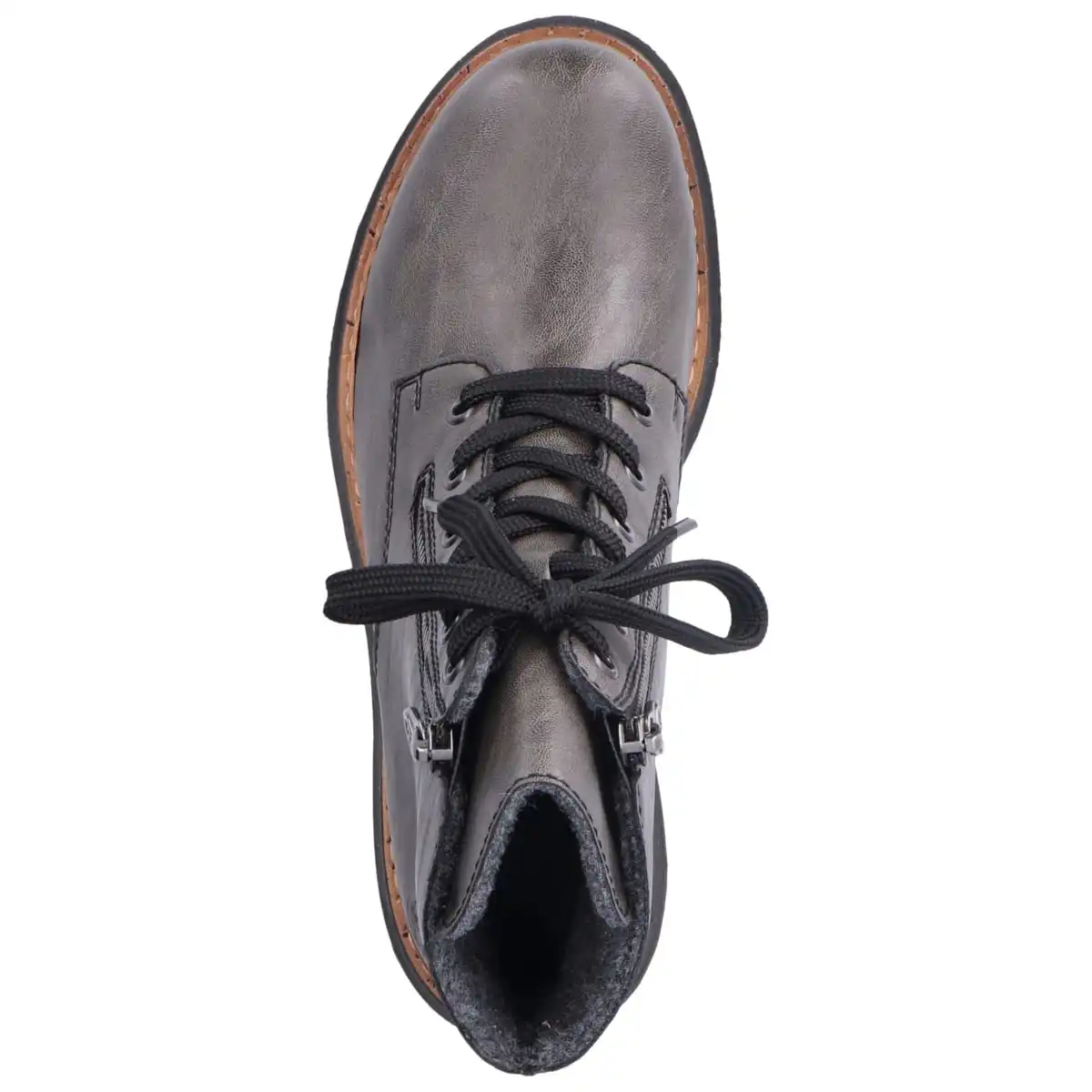 Rieker Schnürboots 72611 In Grau 4 Rieker Schnürboots 72611 In Grau – Bild 2