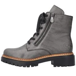 Rieker Schnürboots 72611 In Grau