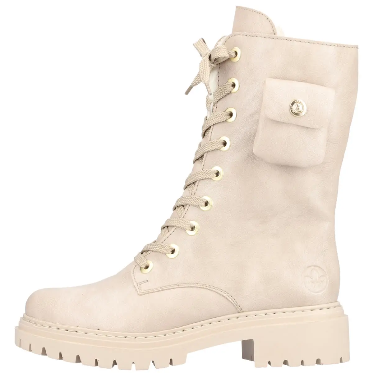 Rieker Schnürboots 72622 In Rosa 3 Rieker Schnürboots 72622 In Rosa