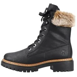 Rieker Schnürboots 72630 In Schwarz