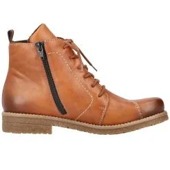 Rieker Schnürboots 73501 In Braun -Rieker rieker schnurboots 73501 in braun 2