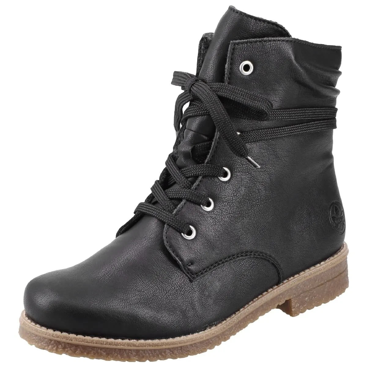 Rieker Schnürboots 73514 In Schwarz 6 Rieker Schnürboots 73514 In Schwarz – Bild 4