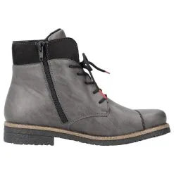 Rieker Schnürboots 73533 In Dunkelgrau 9 Rieker Schnürboots 73533 In Dunkelgrau -Rieker rieker schnurboots 73533 in dunkelgrau 2