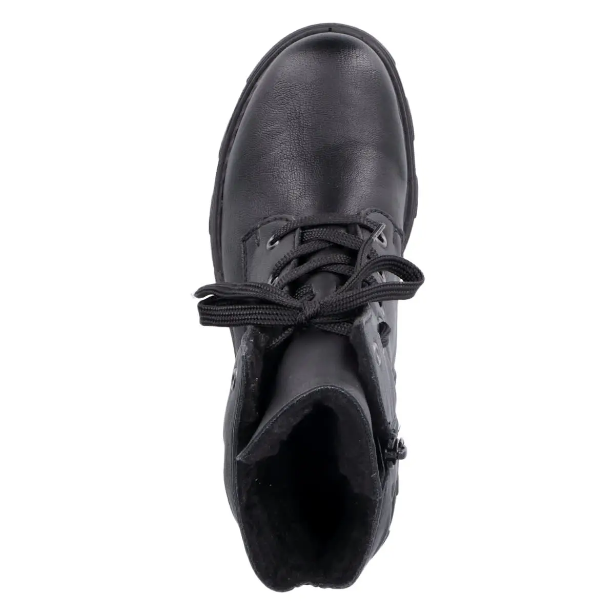 Rieker Schnürboots 74624 In Schwarz 4 Rieker Schnürboots 74624 In Schwarz – Bild 2