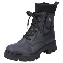 Rieker Schnürboots 74640 In Dunkelblau 10 Rieker Schnürboots 74640 In Dunkelblau -Rieker rieker schnurboots 74640 in dunkelblau 3