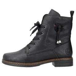 Rieker Schnürboots 75140 In Schwarz
