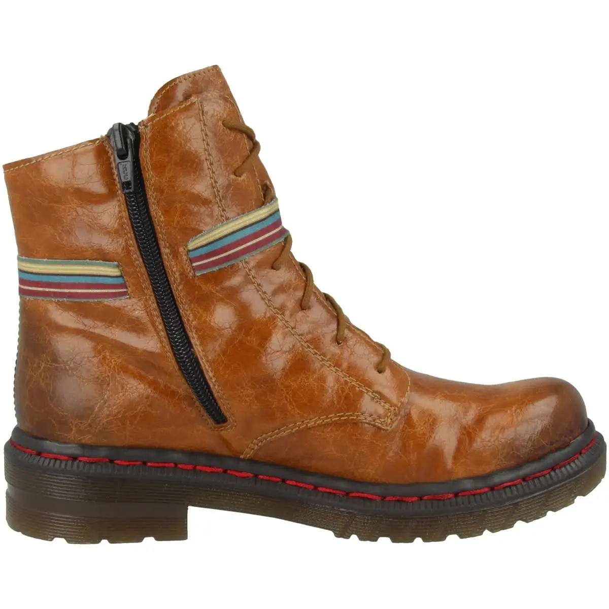 Rieker Schnürboots 76221 In Braun 5 Rieker Schnürboots 76221 In Braun – Bild 3