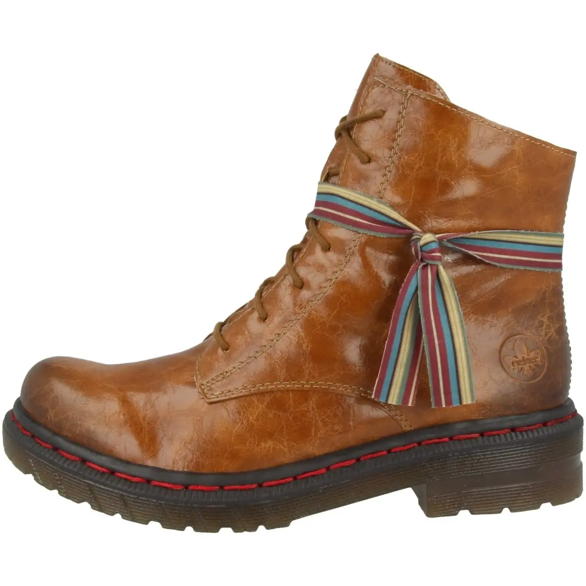 Rieker Schnürboots 76221 In Braun 3 Rieker Schnürboots 76221 In Braun