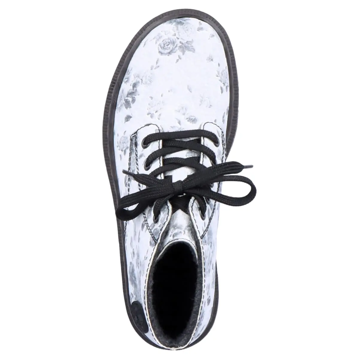 Rieker Schnürboots 78232 In Weiss 4 Rieker Schnürboots 78232 In Weiss – Bild 2