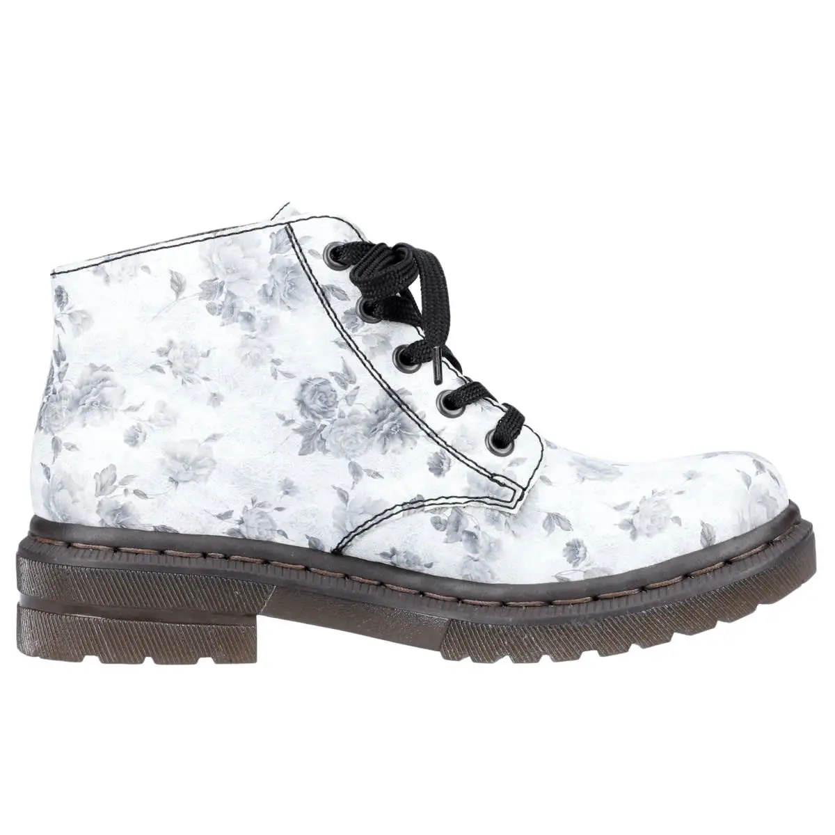 Rieker Schnürboots 78232 In Weiss 5 Rieker Schnürboots 78232 In Weiss – Bild 3