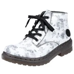 Rieker Schnürboots 78232 In Weiss 10 Rieker Schnürboots 78232 In Weiss -Rieker rieker schnurboots 78232 in weiss 3