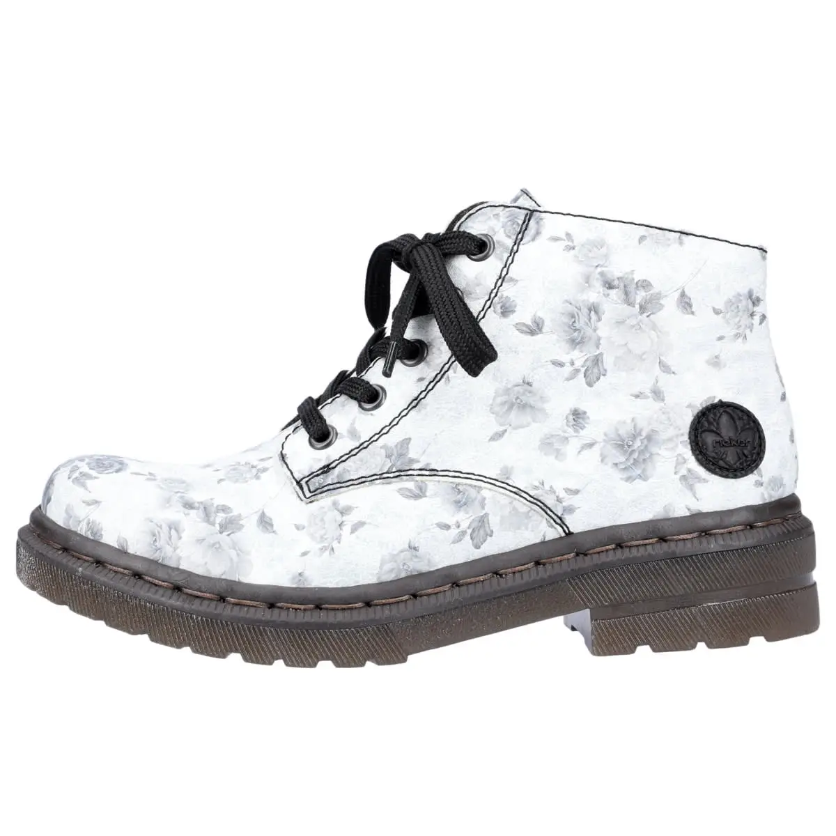 Rieker Schnürboots 78232 In Weiss 3 Rieker Schnürboots 78232 In Weiss