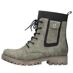 Rieker Schnürboots 78540 In Dunkelgruen