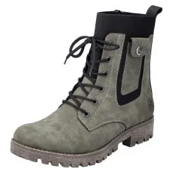 Rieker Schnürboots 78540 In Dunkelgruen 10 Rieker Schnürboots 78540 In Dunkelgruen -Rieker rieker schnurboots 78540 in dunkelgruen 3