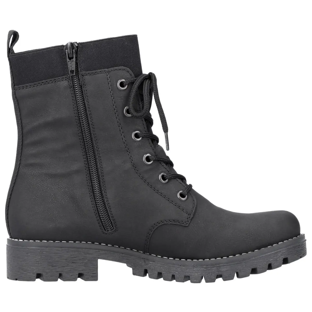 Rieker Schnürboots 78540 In Schwarz 5 Rieker Schnürboots 78540 In Schwarz – Bild 3