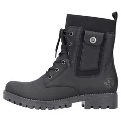 Rieker Schnürboots 78540 In Schwarz