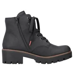 Rieker Schnürboots 79240 In Schwarz -Rieker rieker schnurboots 79240 in schwarz 2