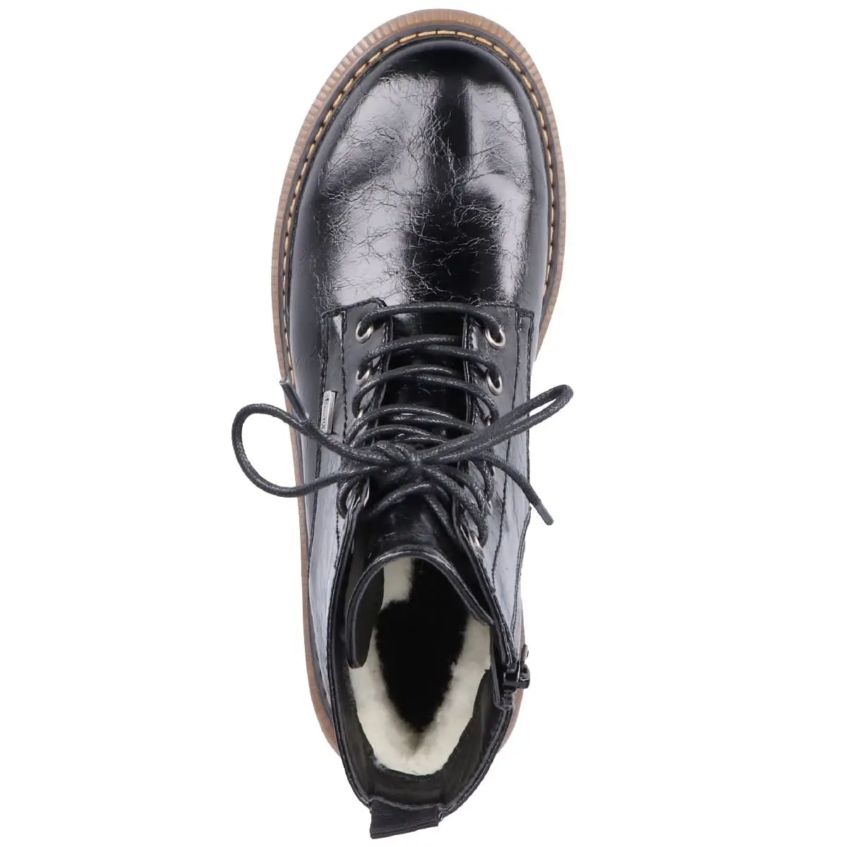 Rieker Schnürboots 92810 In Schwarz 4 Rieker Schnürboots 92810 In Schwarz – Bild 2
