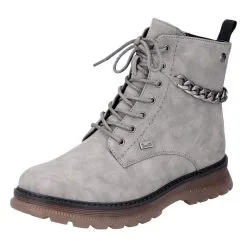 Rieker Schnürboots 92820 In Grau 10 Rieker Schnürboots 92820 In Grau -Rieker rieker schnurboots 92820 in grau 3