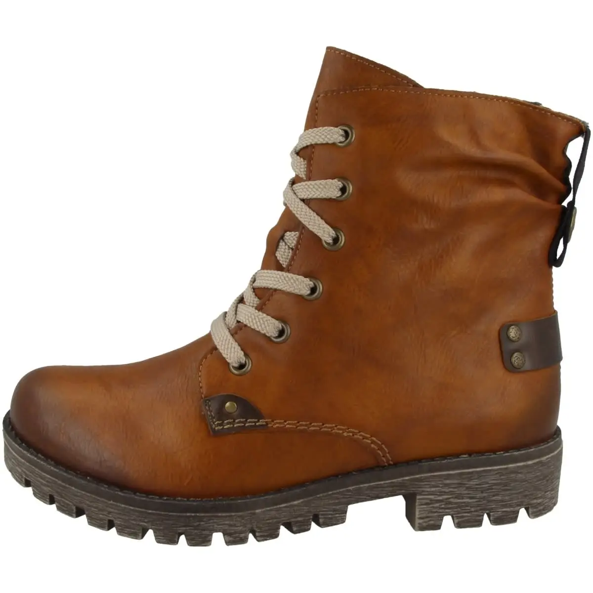 Rieker Schnürboots Eagle-Ambor In Braun 3 Rieker Schnürboots Eagle-Ambor In Braun
