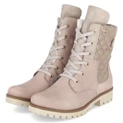 Rieker Schnürboots In Beige