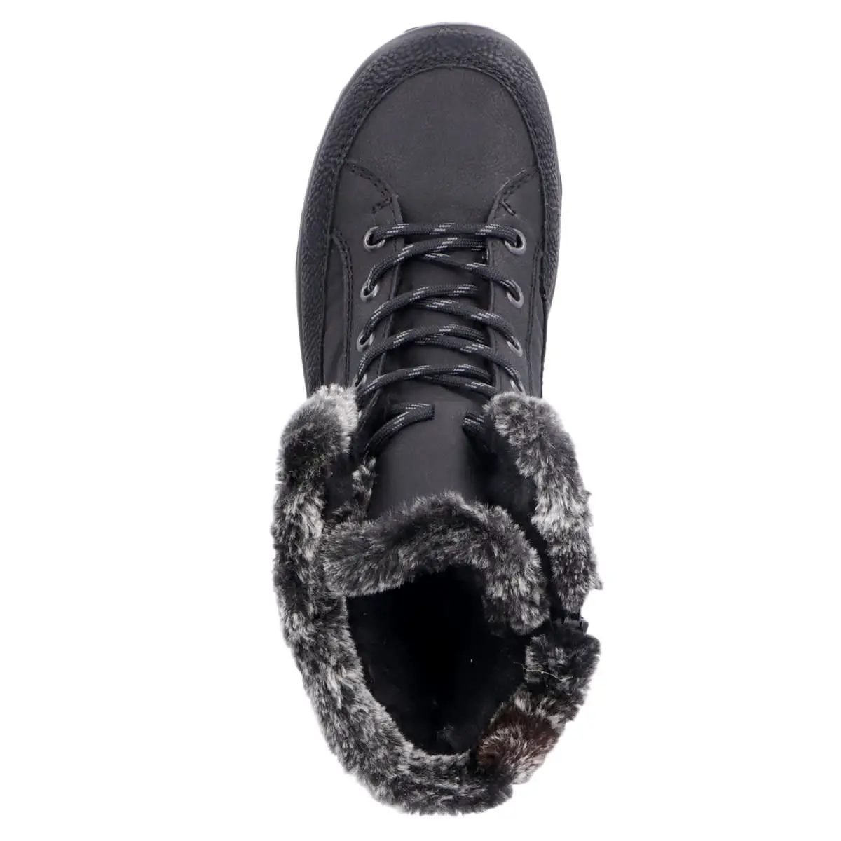 Rieker Schnürboots L7742 In Schwarz 4 Rieker Schnürboots L7742 In Schwarz – Bild 2