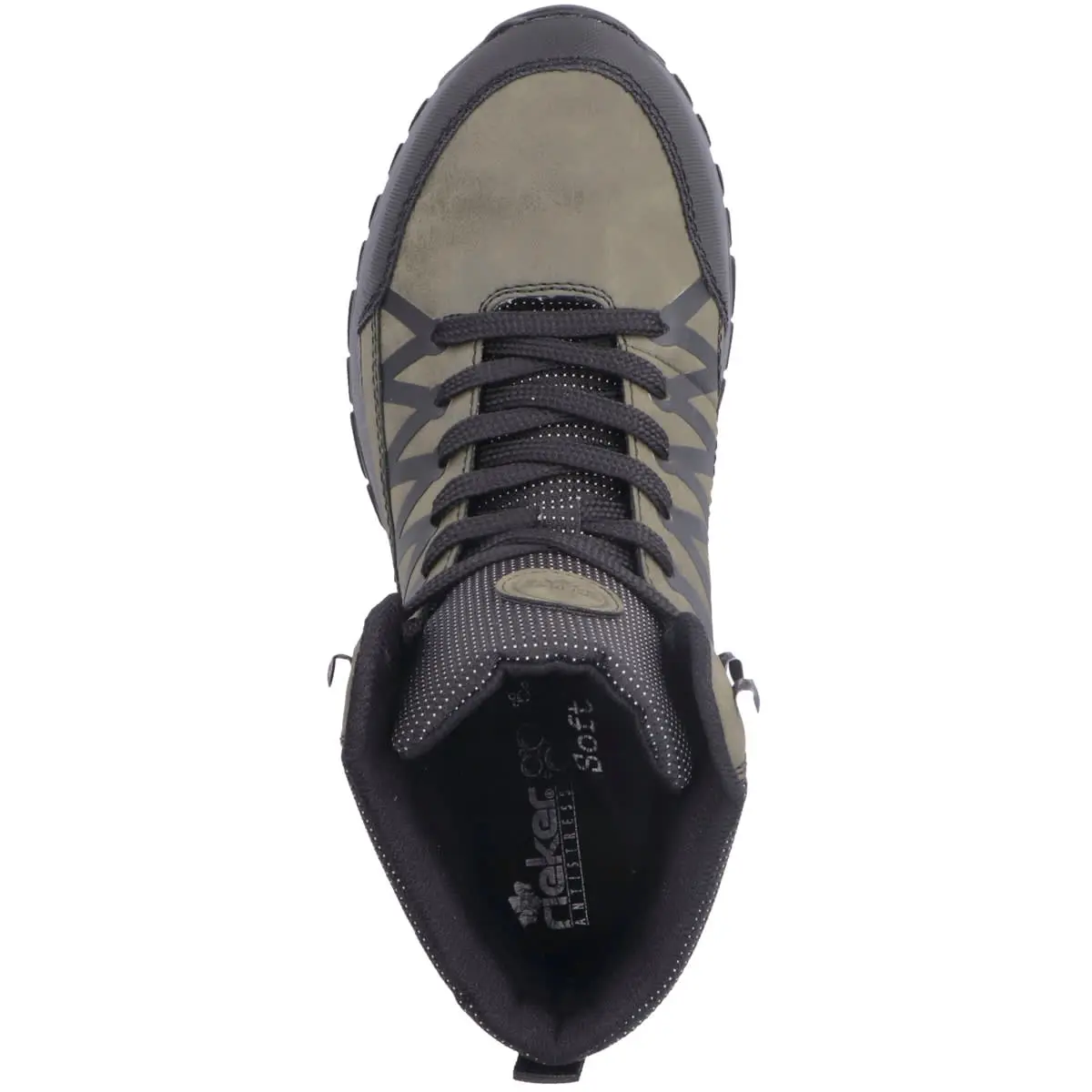 Rieker Schnürboots M9632 In Gruen 4 Rieker Schnürboots M9632 In Gruen – Bild 2