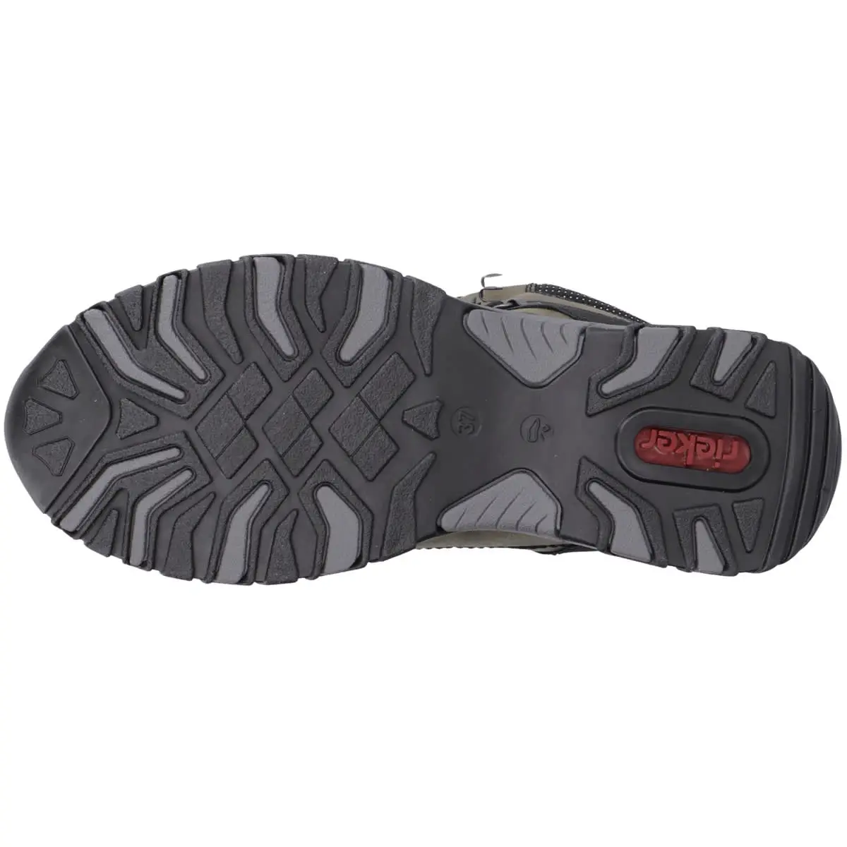 Rieker Schnürboots M9632 In Gruen 7 Rieker Schnürboots M9632 In Gruen – Bild 5