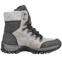 Rieker Schnürboots M9842 In Grau 9 Rieker Schnürboots M9842 In Grau -Rieker rieker schnurboots m9842 in grau 2