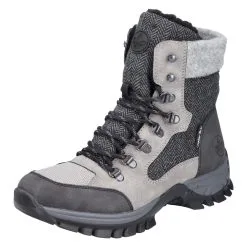 Rieker Schnürboots M9842 In Grau 10 Rieker Schnürboots M9842 In Grau -Rieker rieker schnurboots m9842 in grau 3