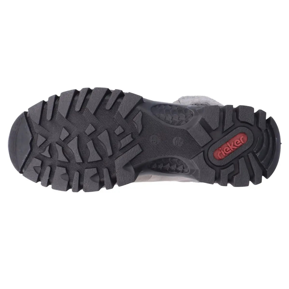 Rieker Schnürboots M9842 In Grau 7 Rieker Schnürboots M9842 In Grau – Bild 5