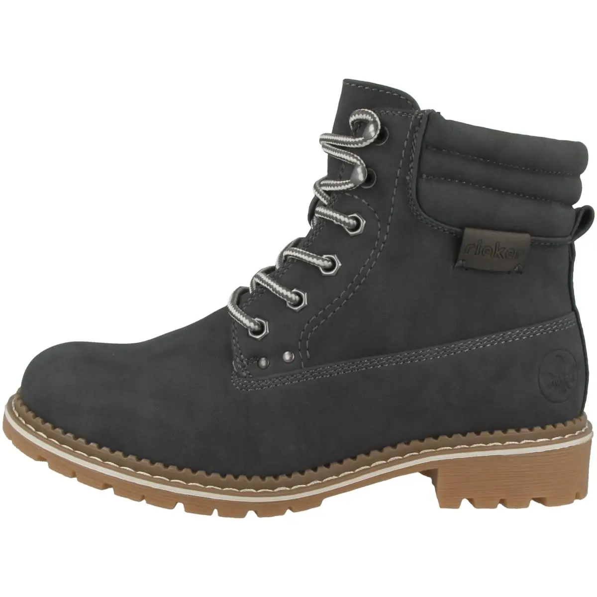 Rieker Schnürboots Monaco-Bastia In Grau 3 Rieker Schnürboots Monaco-Bastia In Grau