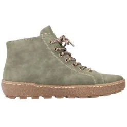 Rieker Schnürboots N1020 In Gruen 9 Rieker Schnürboots N1020 In Gruen -Rieker rieker schnurboots n1020 in gruen 2