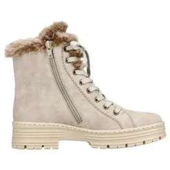 Rieker Schnürboots X8542 In Creme 9 Rieker Schnürboots X8542 In Creme -Rieker rieker schnurboots x8542 in creme 2