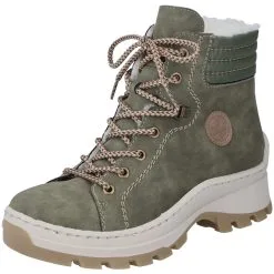 Rieker Schnürboots X9334 In Gruen 10 Rieker Schnürboots X9334 In Gruen -Rieker rieker schnurboots x9334 in gruen 3