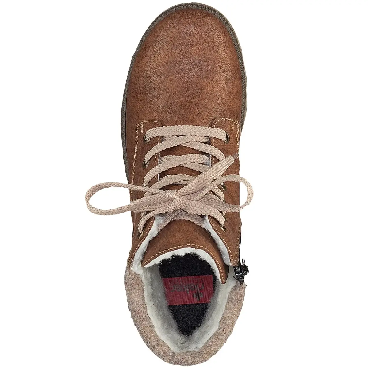 Rieker Schnürboots Y7428 In Braun 4 Rieker Schnürboots Y7428 In Braun – Bild 2