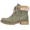 Rieker Schnürboots Y9100 In Gruen -Rieker rieker schnurboots y9100 in gruen