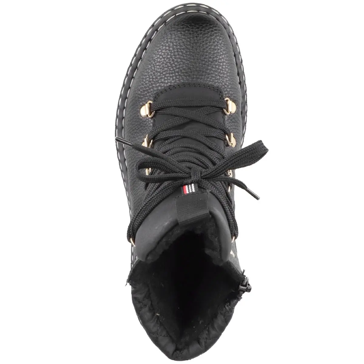 Rieker Schnürboots Z5500 In Schwarz 4 Rieker Schnürboots Z5500 In Schwarz – Bild 2