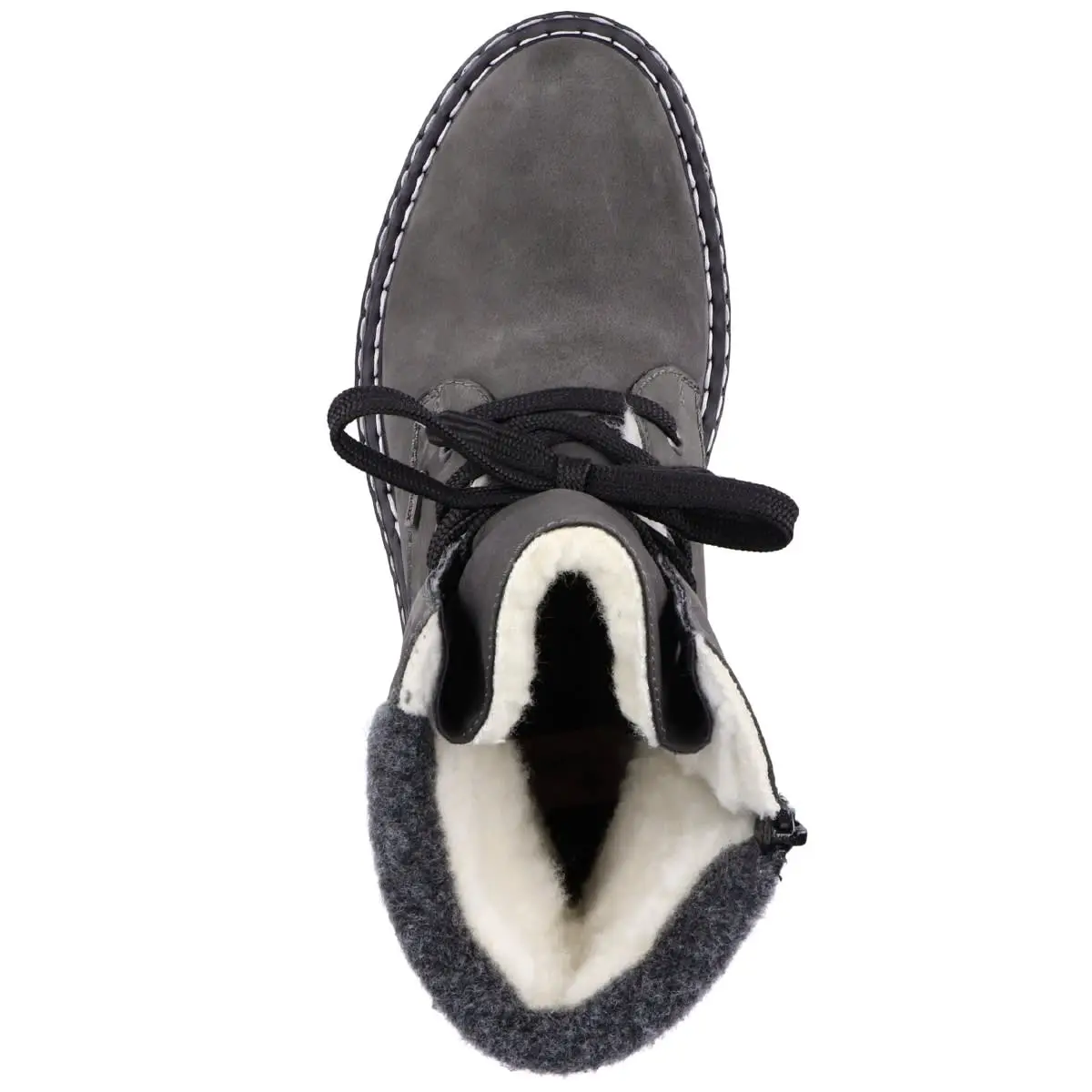 Rieker Schnürboots Z5531 In Grau 4 Rieker Schnürboots Z5531 In Grau – Bild 2