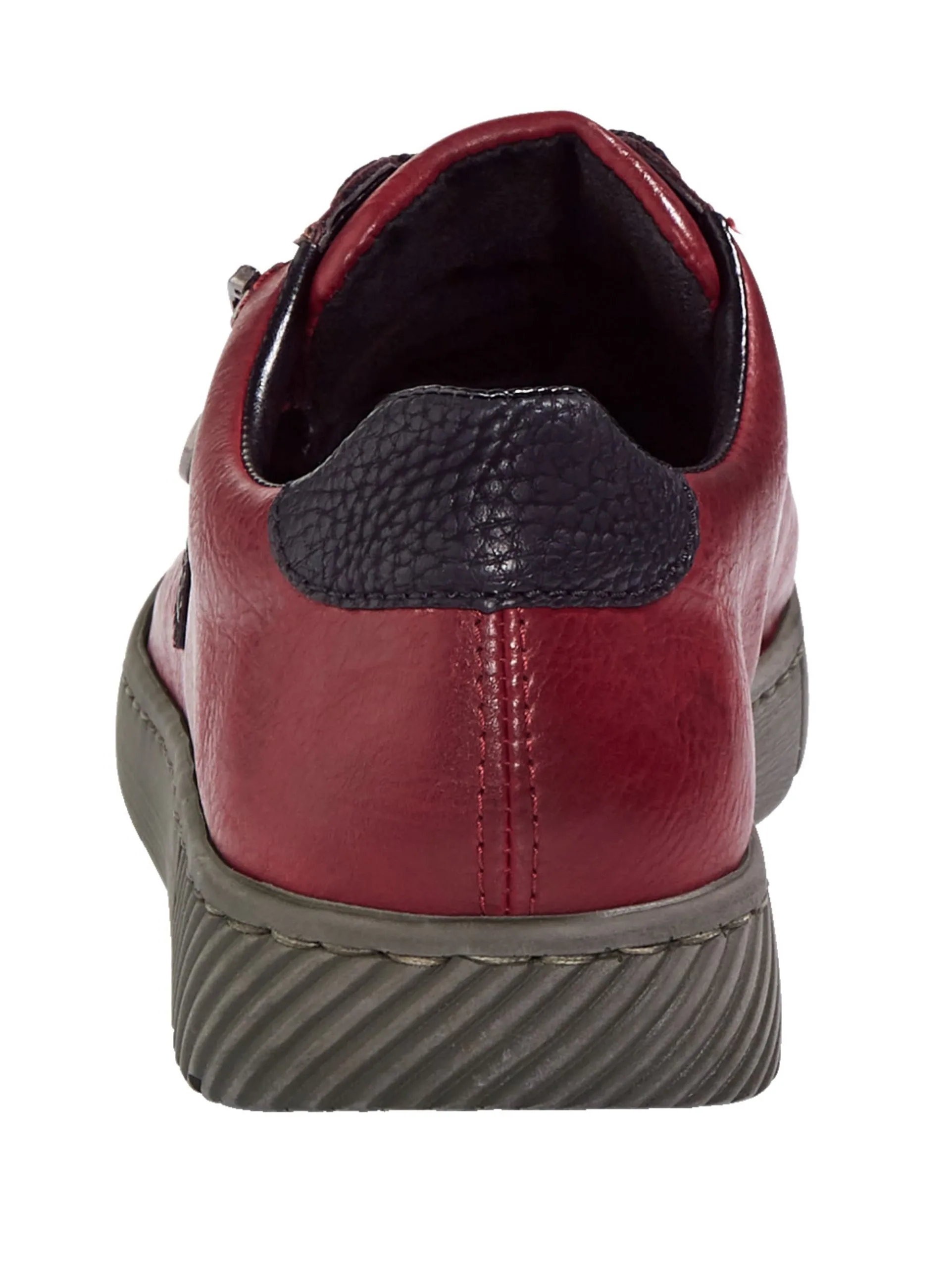 Rieker Schnürschuh In Bordeaux 4 Rieker Schnürschuh In Bordeaux – Bild 2