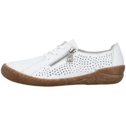 Rieker Schnürschuhe 54515 In Weiss