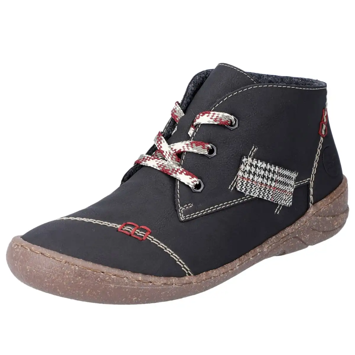 Rieker Schnürschuhe 54540 In Schwarz 6 Rieker Schnürschuhe 54540 In Schwarz – Bild 4