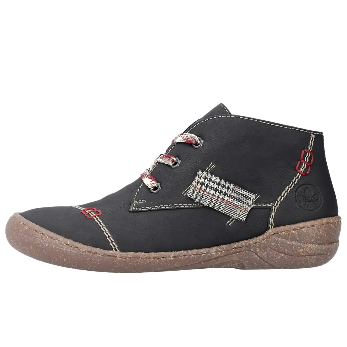 Rieker Schnürschuhe 54540 In Schwarz 3 Rieker Schnürschuhe 54540 In Schwarz