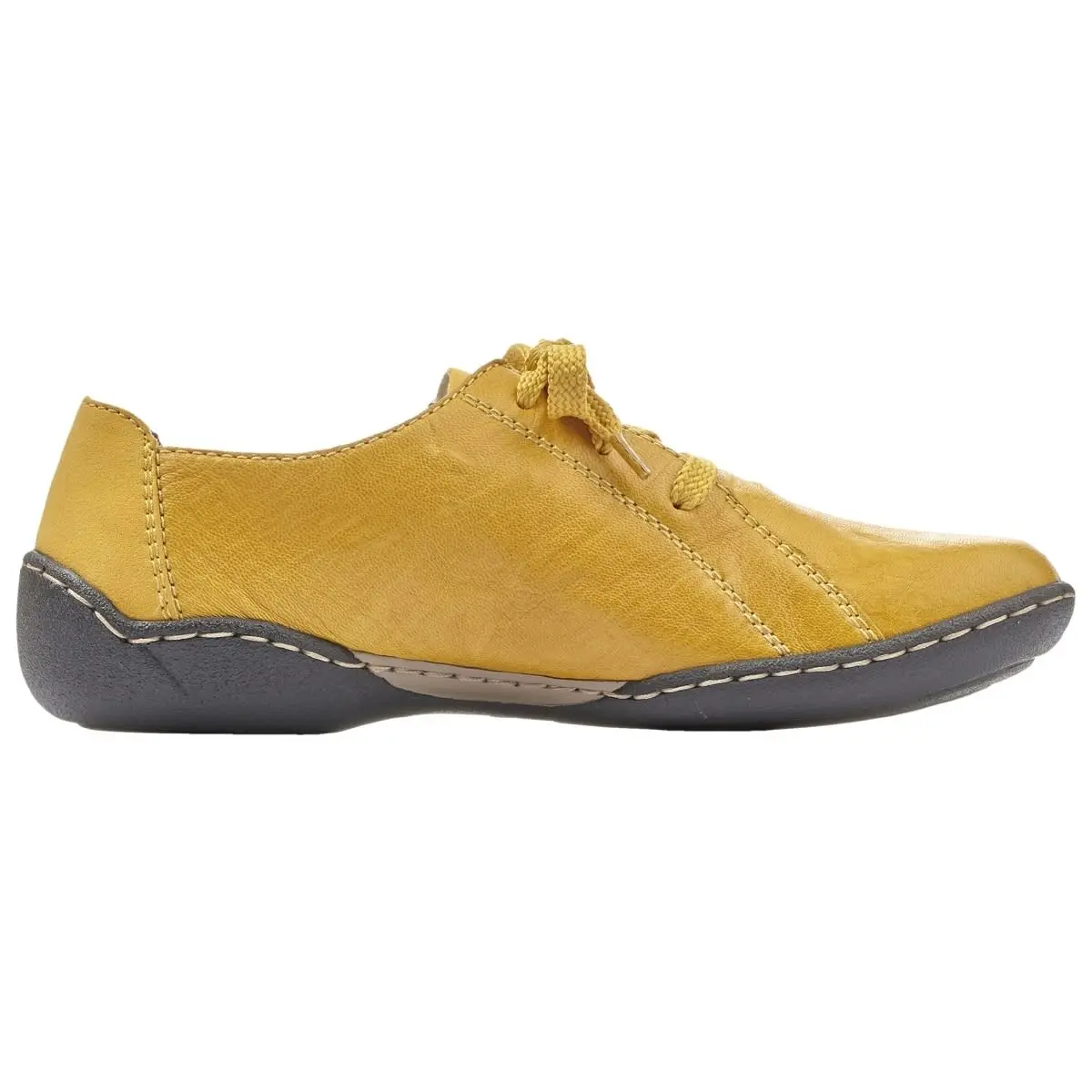 Rieker Schnürschuhe 58821 In Gelb 5 Rieker Schnürschuhe 58821 In Gelb – Bild 3
