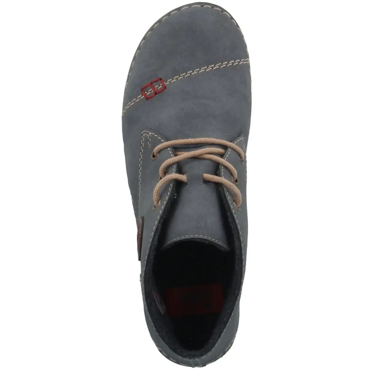 Rieker Schnürschuhe Brasilia-Eagle In Blau 3 Rieker Schnürschuhe Brasilia-Eagle In Blau – Bild 2