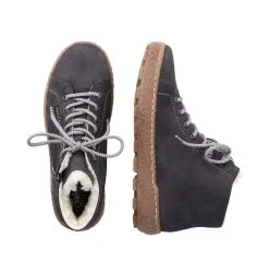 Rieker Schnürschuhe In Anthrazit -Rieker rieker schnurschuhe in anthrazit 3