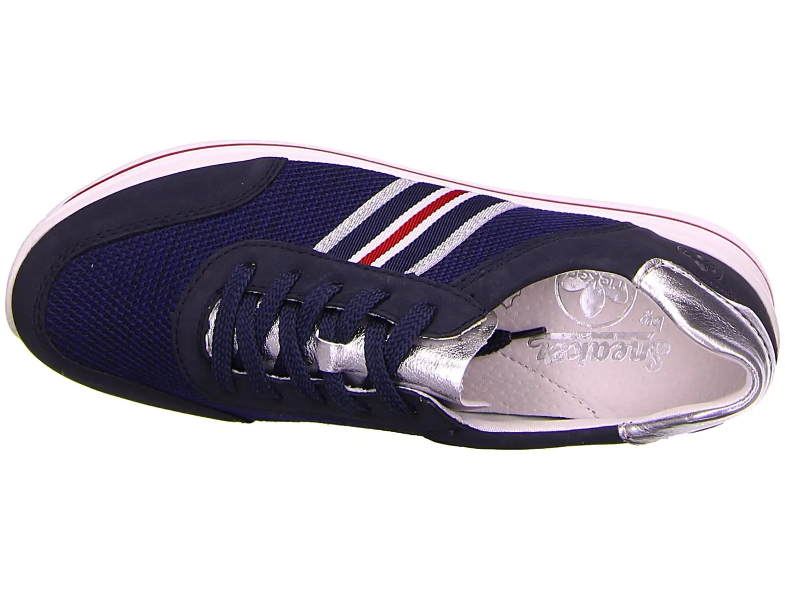 Rieker Schnürschuhe In Blau 7 Rieker Schnürschuhe In Blau – Bild 5